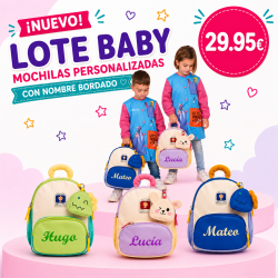 Baby y mochila
