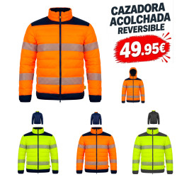 Cazadora acolchado reversible