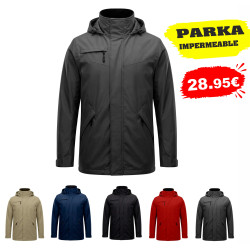 Cazadora impermeable